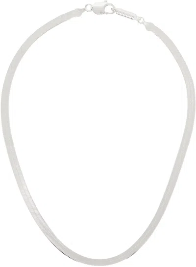 Martine Ali Thin Herringbone Chain Necklace