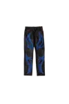 Martine Rose Applique Leather Trousers Black