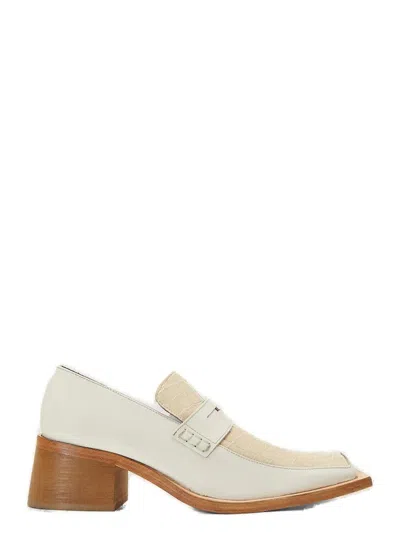 Martine Rose Bagleys Block Heeled Loafers In Multi