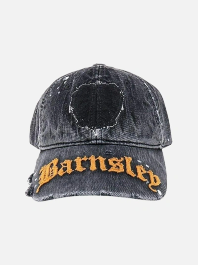 Pre-owned Martine Rose Barnsley Hat In Black