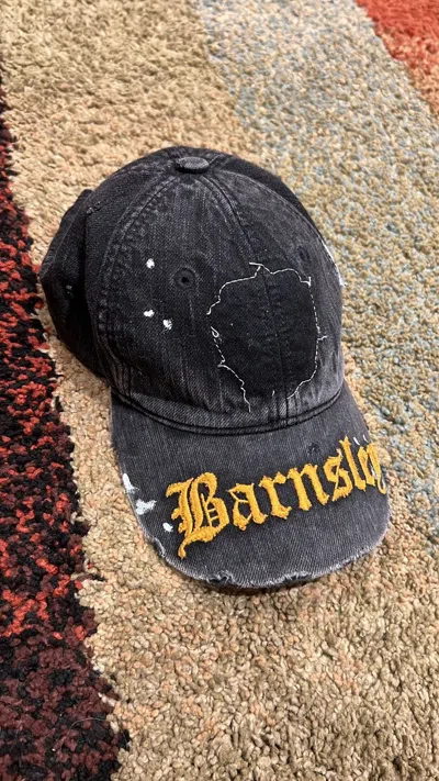 Pre-owned Martine Rose Barnsley Hat In Grey