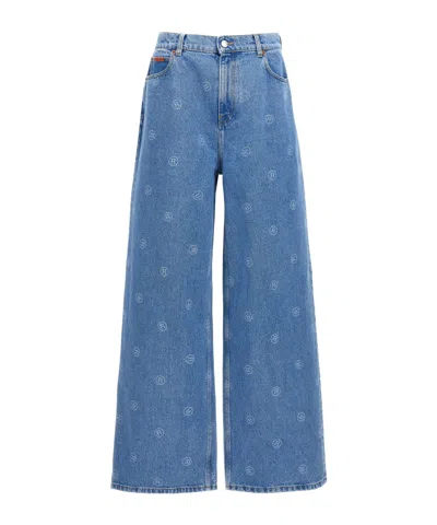 Martine Rose Belt-loop Jeans In Blue