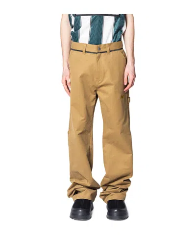 Martine Rose Belt Loops Slacks In Green