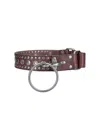Martine Rose Belt Studs In Brown
