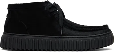 Martine Rose Black Clarks Edition Torhill Hi Boots In Blk Black Interest