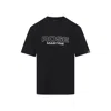 Martine Rose Black Cotton Classic T-shirt In Black