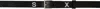 MARTINE ROSE BLACK 'SEX' BELT