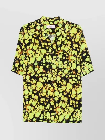 Martine Rose Bold Print Camp Collar Shirt In Multi