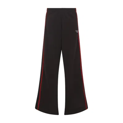 MARTINE ROSE BROWN LOGO PANTS