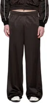 Martine Rose Men Logo Motif Track Pants In Brown