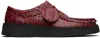 Martine Rose X Clarks Embossed Square Toe Loafers In Multi