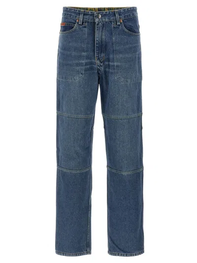 MARTINE ROSE CAMO REVERSIBLE JEANS