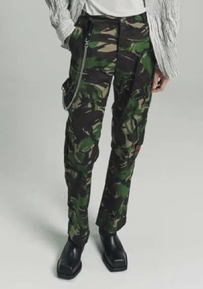 Pre-owned Martine Rose Cargo Trouser In Multi