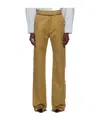 Martine Rose Khaki Carpenter Trousers In Brown