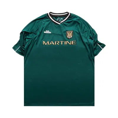 Pre-owned Martine Rose Celebration Football Top 'green'