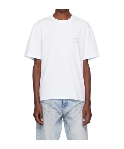 MARTINE ROSE CLASSIC ROUND-COLLAR T-SHIRT