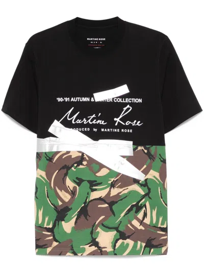 Martine Rose Classic T-shirt In 黑色