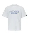 Martine Rose Regular Fit Crew Neck Short Sleeve Top In White