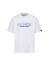Martine Rose Regular Fit Crew Neck Short Sleeve Top In White