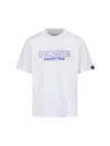 Martine Rose Regular Fit Crew Neck Short Sleeve Top In White