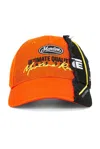 Martine Rose Collage Baseball Cap In Black