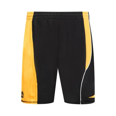 Pre-owned Martine Rose College Football Shorts 'black/gold' | Men's Size S