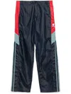 Martine Rose Men Color-block Sports Trousers In Blue