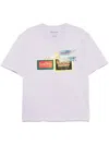 Martine Rose Cotton T-shirt In Purple