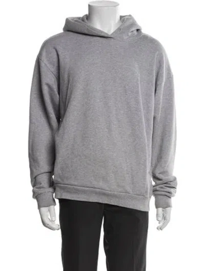 Pre-owned Martine Rose Crew Neck Long Sleeve Hoodie In Gray