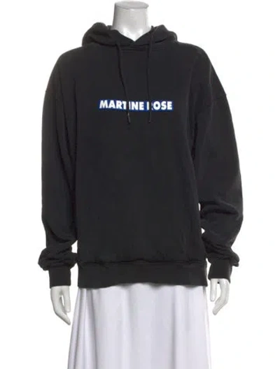 Pre-owned Martine Rose Crew Neck Sweater In Black