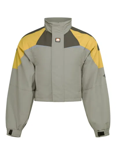 Martine Rose Cropped Puffer Jacket In Multi