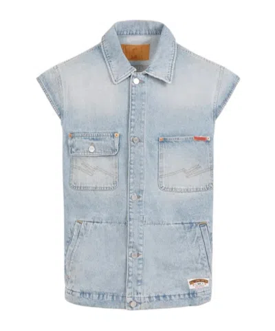 MARTINE ROSE DENIM VEST