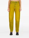 Martine Rose Distressed-finish Jeans In Green