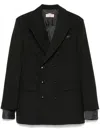 Martine Rose Double-breasted Jacket In 黑色