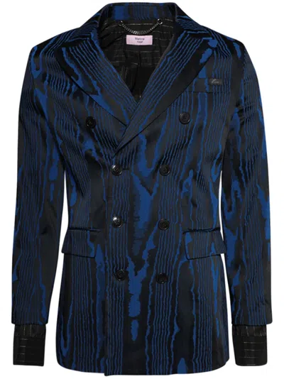 Martine Rose Double-breasted Jacket In Black