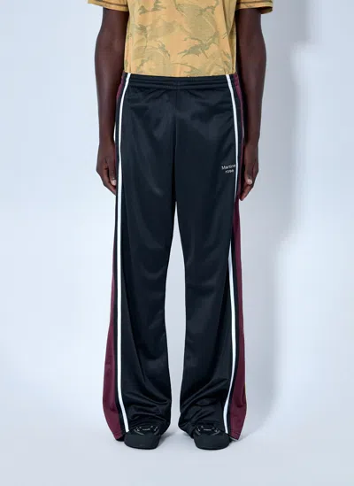 Martine Rose Elasticated Track Pants In Black