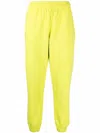 MARTINE ROSE ELASTICATED-WAISTBAND TRACK PANTS