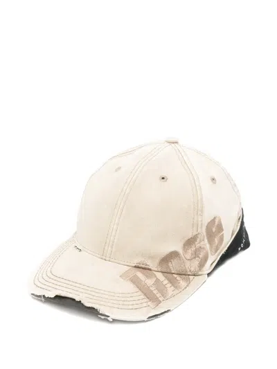 Martine Rose Embroidered Cap In Neutral