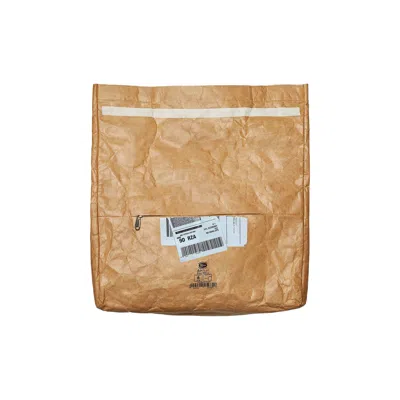 Pre-owned Martine Rose Foldable Bag 'beige' | Tan | Men's Size Onesize In Brown