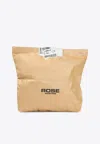 Martine Rose Foldable Pouch Bag In Sand