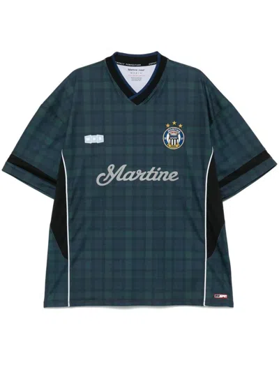 MARTINE ROSE MARTINE ROSE FOOTBALL T-SHIRT