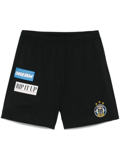 MARTINE ROSE FOOTBALL TRACK SHORTS
