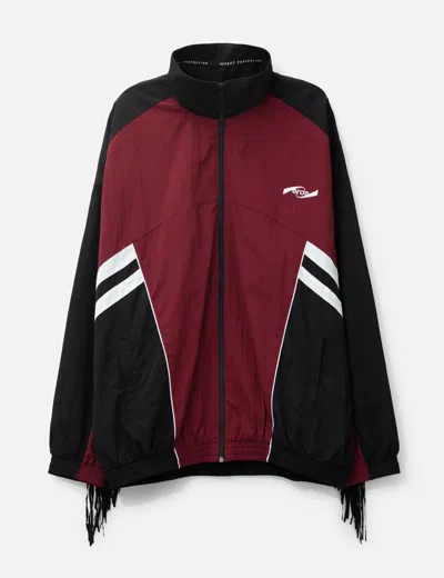 Martine Rose Fringed Track Jacket In Multi