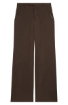 MARTINE ROSE MARTINE ROSE GENDER INCLUSIVE TAILORED EXTENDED WIDE LEG WOOL TROUSERS