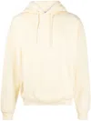 Martine Rose Graphic-print Cotton Hoodie In Vanilla Acid