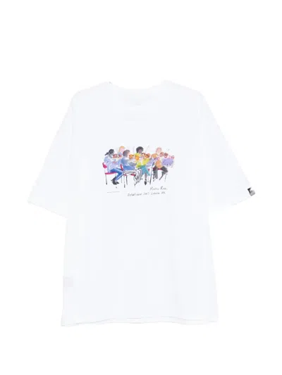 Martine Rose Graphic Short-sleeve T-shirt In White