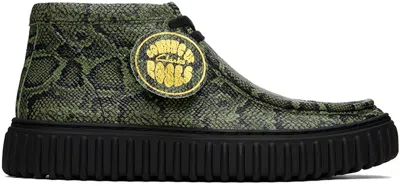 Martine Rose Green Clarks Edition Torhill Ankle Boots