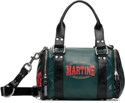 Martine Rose Green Mini Sports Bag