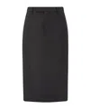 Martine Rose Jockstrap Skirt In Black