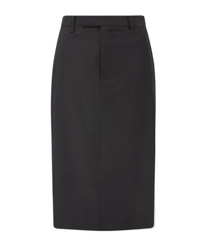 Martine Rose Jockstrap Skirt In Black